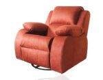 Lazy Boy Chair, 360 degrees, 3 manual movements,red - Image 4
