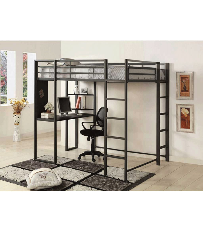 2LB4 Two Levels Bed With Desk AFU 2LB4 - Image 1