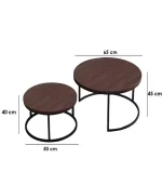 ⁦Coffee Table AFU CT6⁩ - الصورة ⁦2⁩