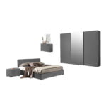 MDF Bedroom 4 pieces - Grey - Image 5