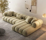 l shape sofa 250*150*80*85 Beige